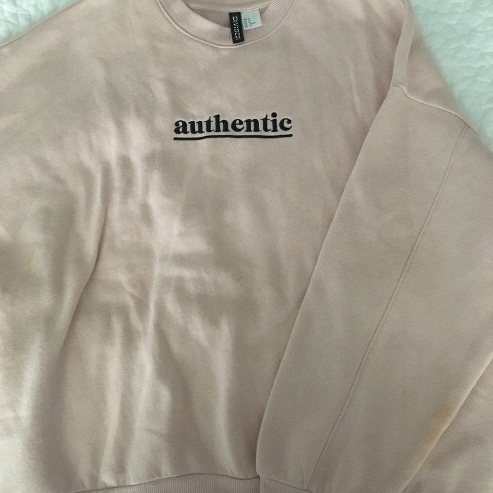 Pastel Aesthetic Oversized Embroidered Sweatshirt